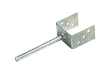 Stolphållare U-formad 98 x 60 mm